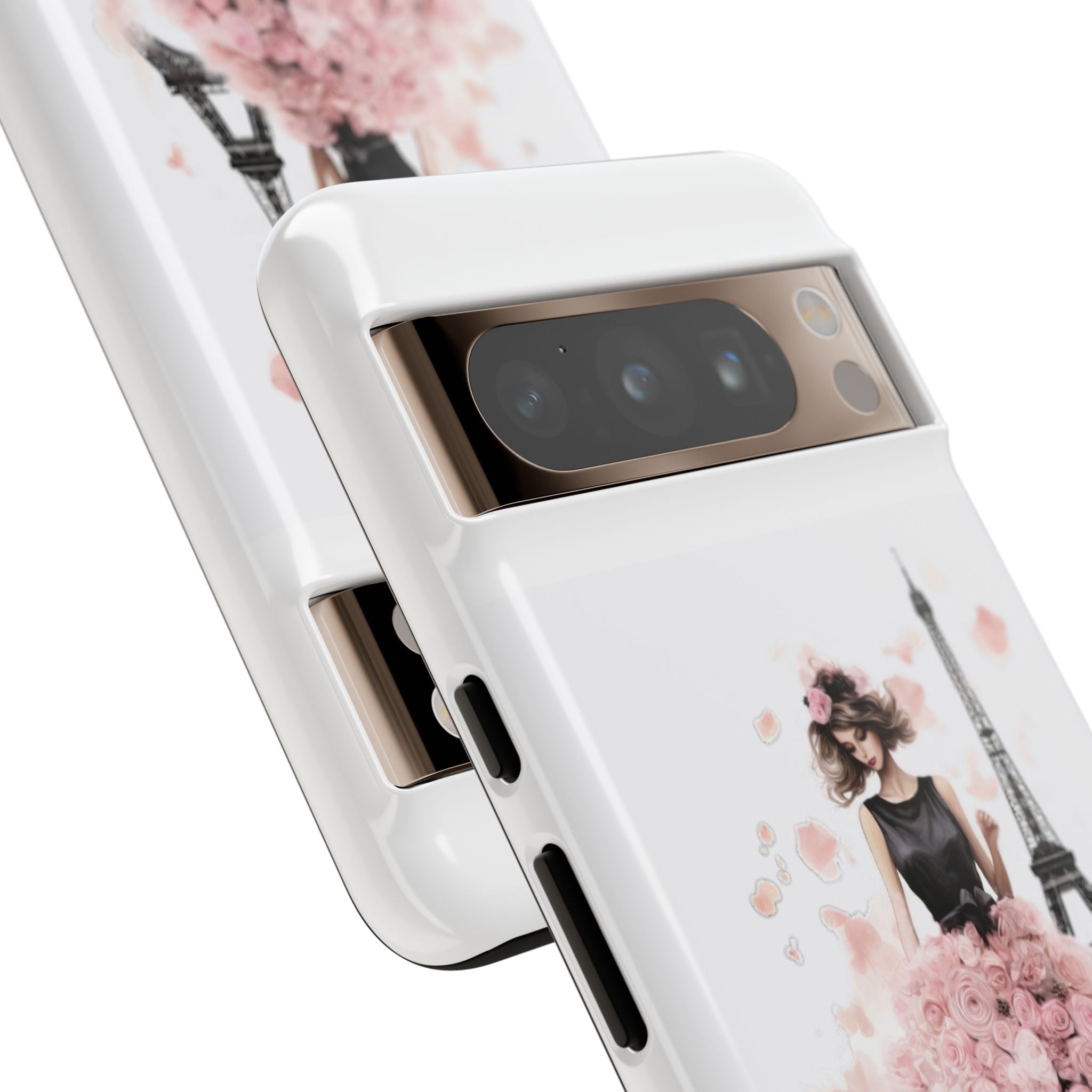 Paris Fashion Girl Phone Case | Tough Case Printify