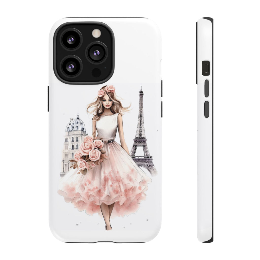 Parisian Ballerina Bouquet phone case | Tough Cases Printify