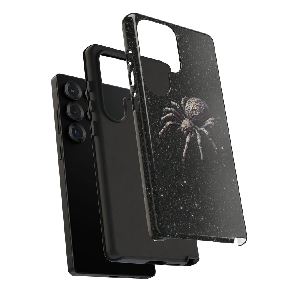 Spider Night Tough Phone Case — Dark Space Tarantula iPhone Cover Printify