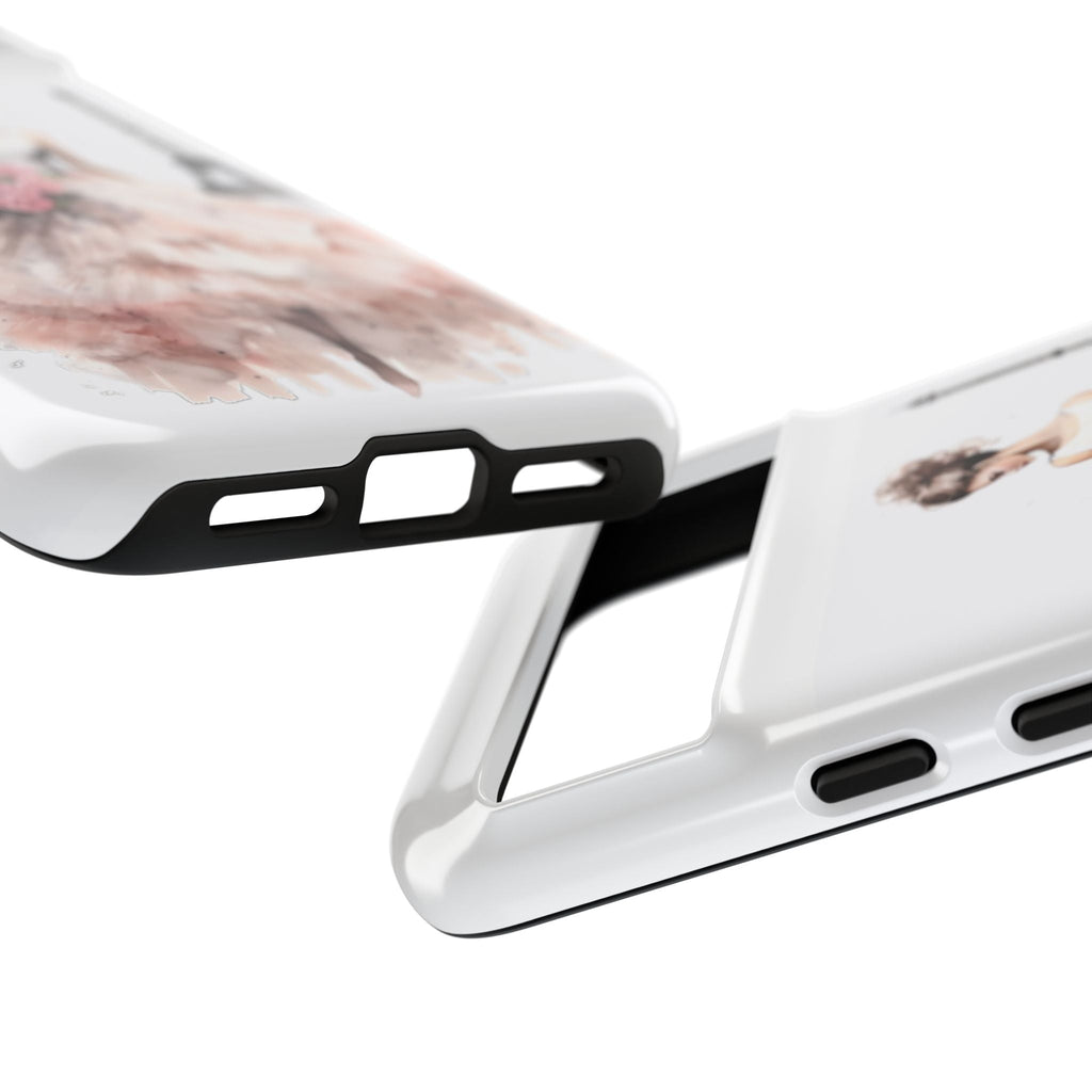 Parisian Ballerina Bouquet phone case | Tough Case Printify