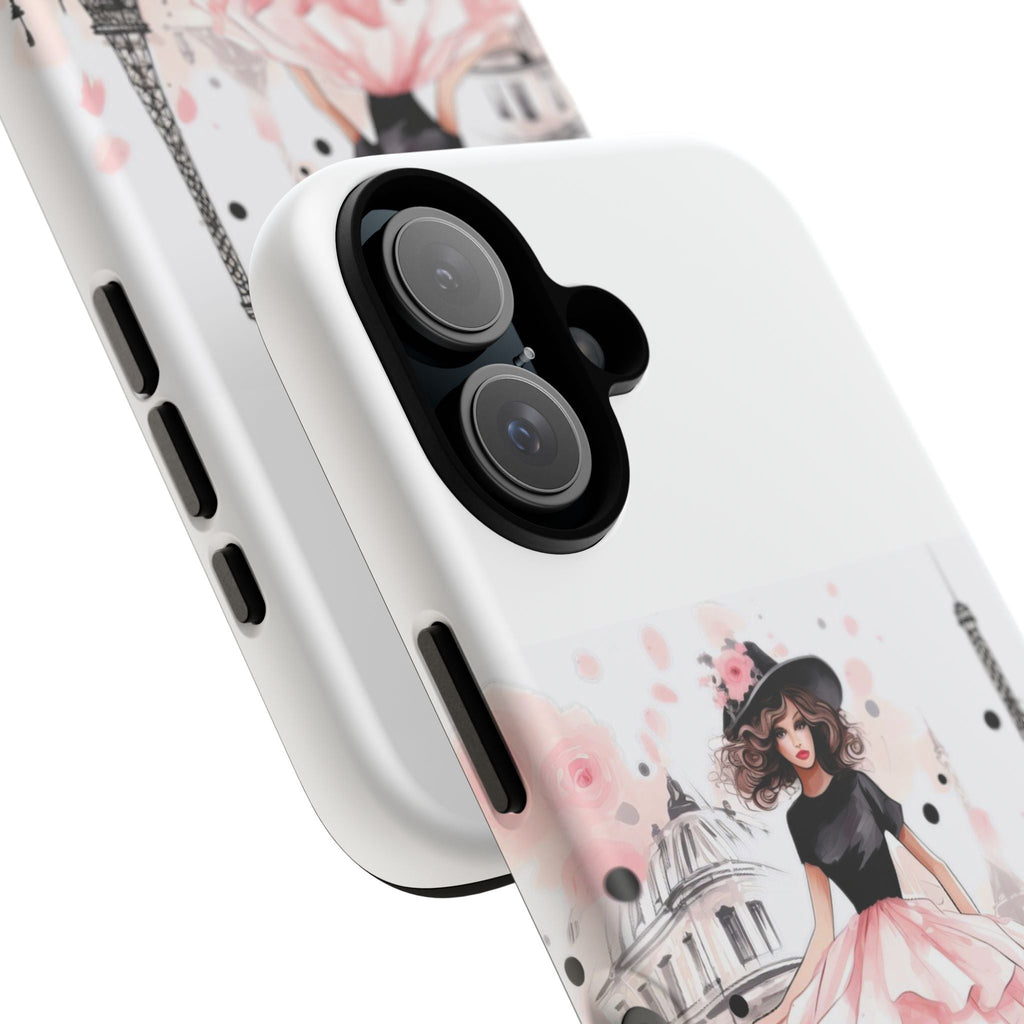 Paris Fashion Illustration Phone Case | Tough Case Printify