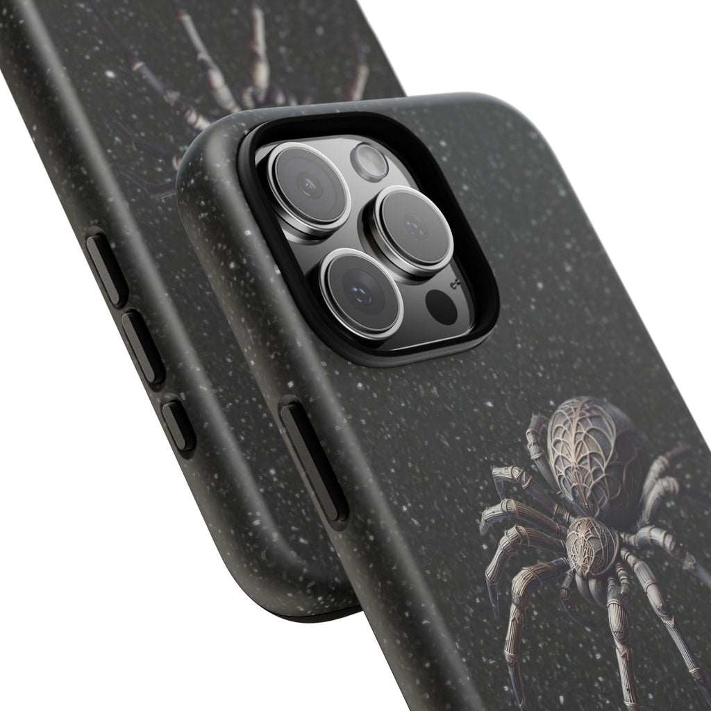 Spider Night Tough Phone Case — Dark Space Tarantula iPhone Cover Printify