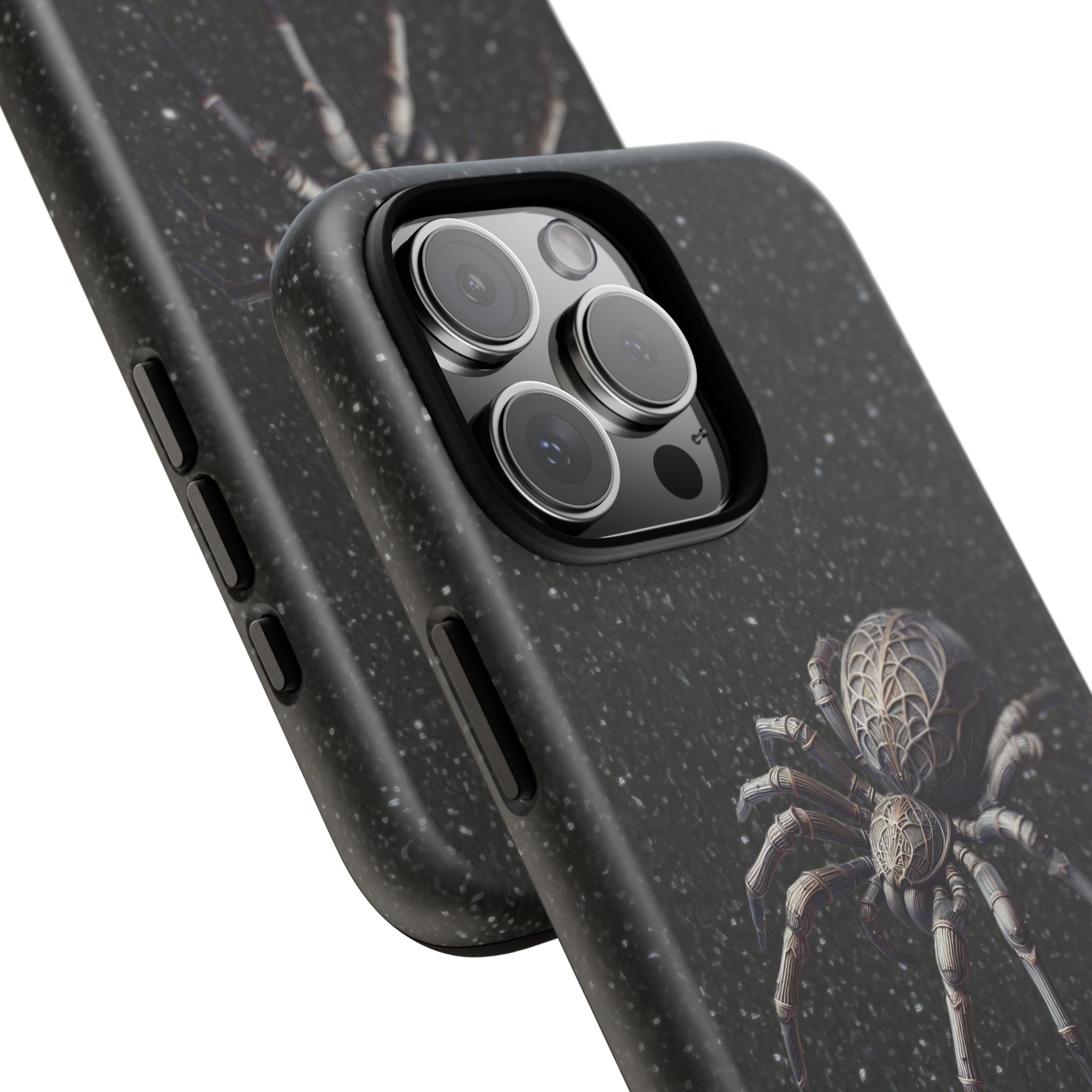 Spider Night Tough Phone Case — Dark Space Tarantula iPhone Cover Printify
