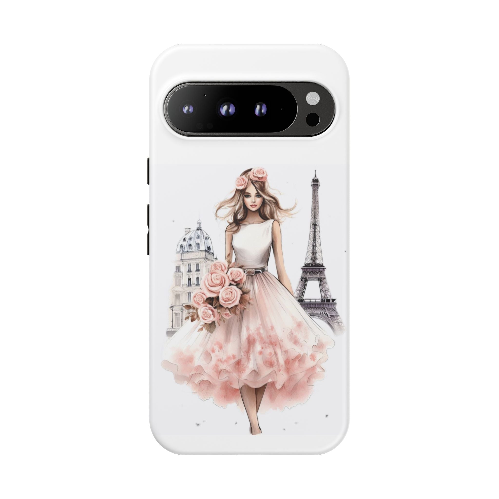 Parisian Ballerina Bouquet phone case | Tough Cases Printify