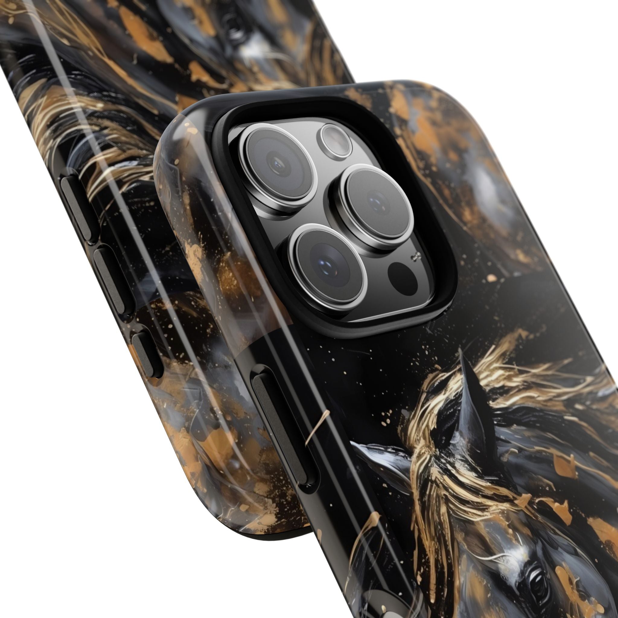 Golden Paint Horse Phone Case | Tough Case Printify