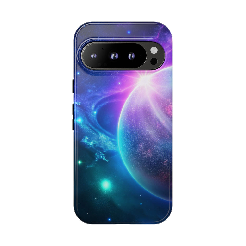 Galaxy Nebula Space Phone Case | Planet Sparkle Tough Case Printify