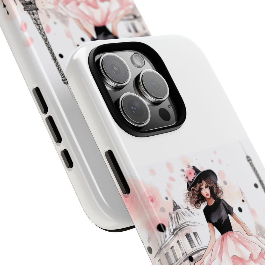 Paris Fashion Illustration Phone Case | Tough Case Printify