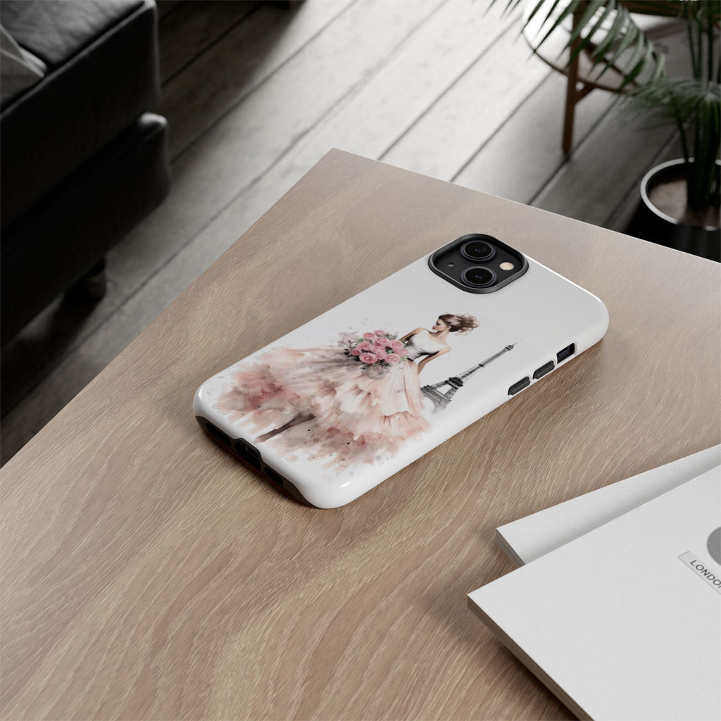 Parisian Ballerina Bouquet phone case | Tough Case Printify