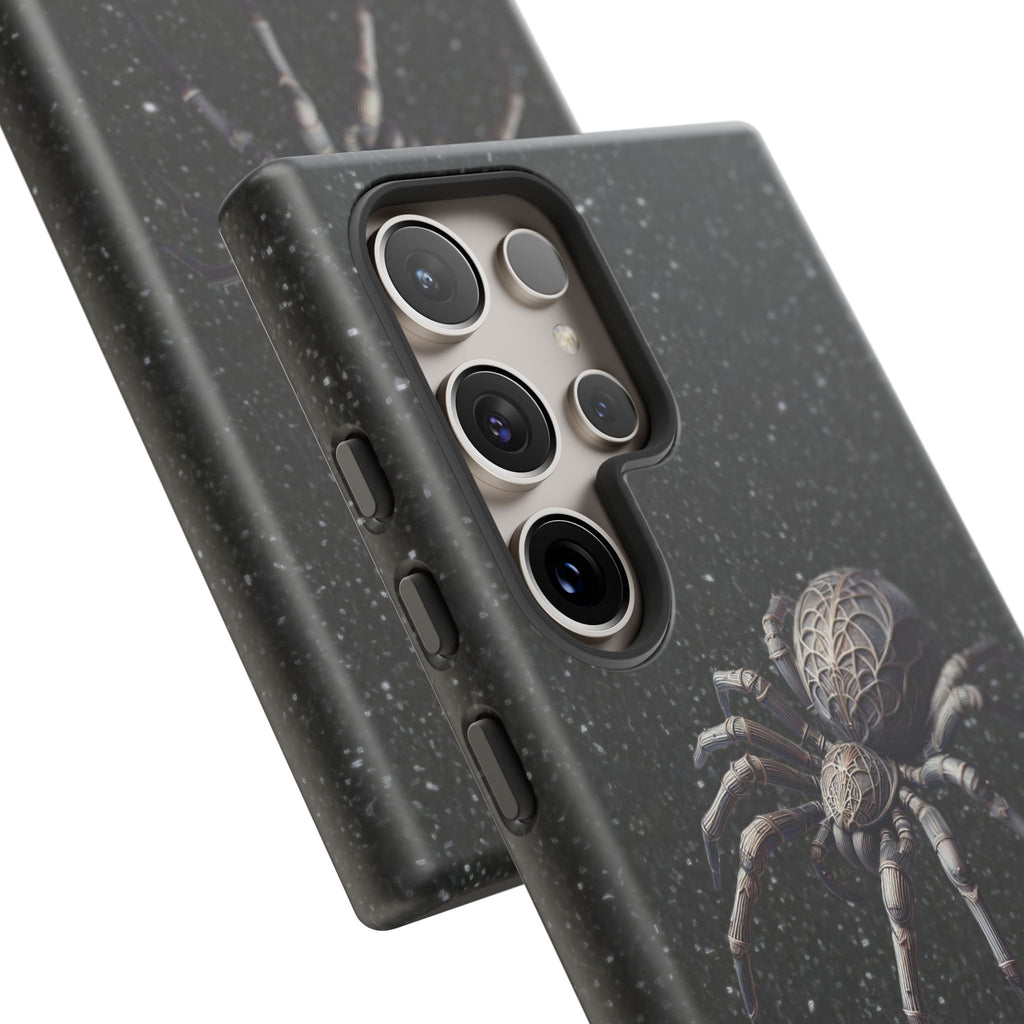 Spider Night Tough Phone Case — Dark Space Tarantula iPhone Cover Printify