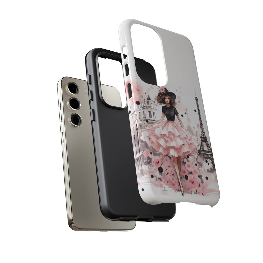 Paris Fashion Illustration Phone Case | Tough Case Printify