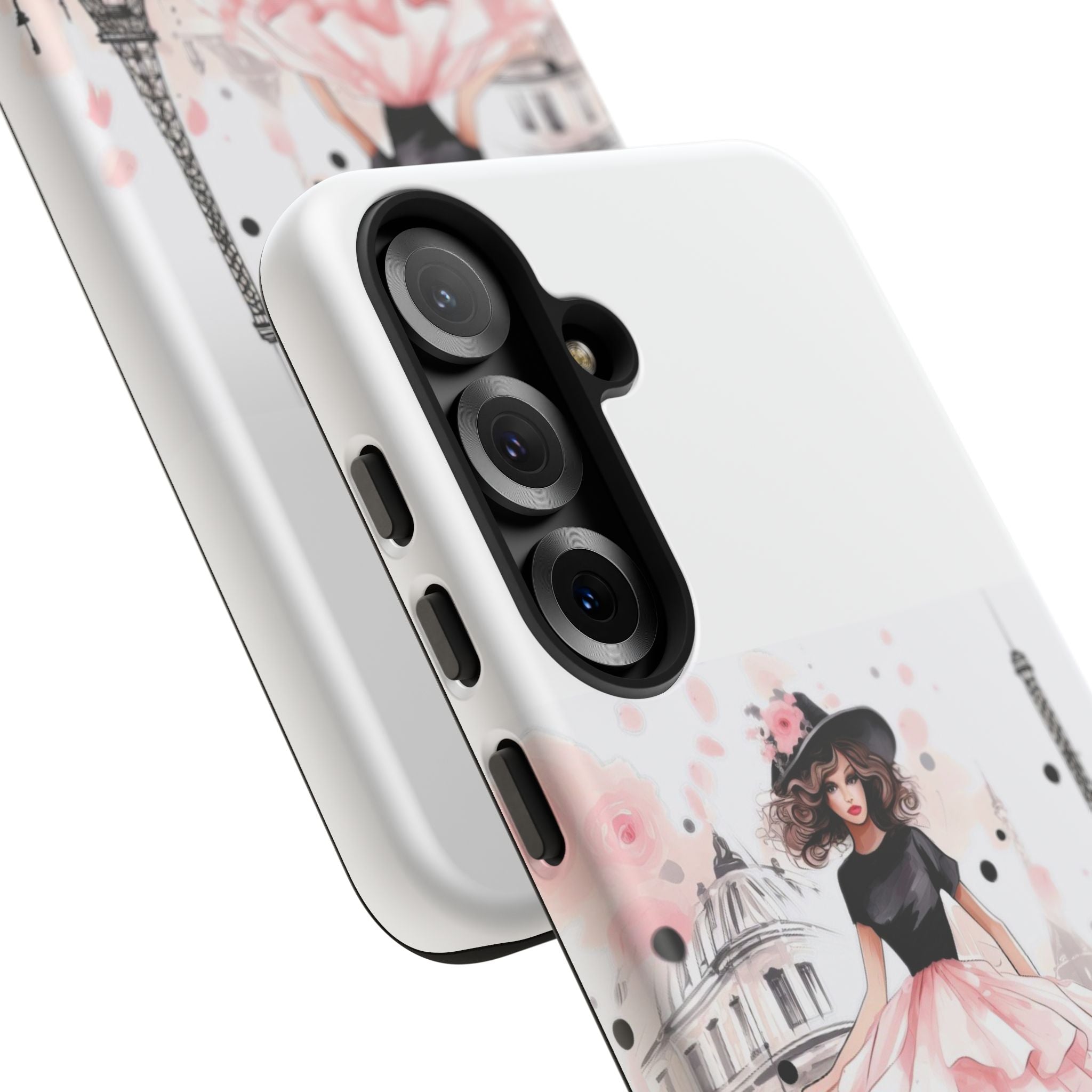 Paris Fashion Illustration Phone Case | Tough Case Printify