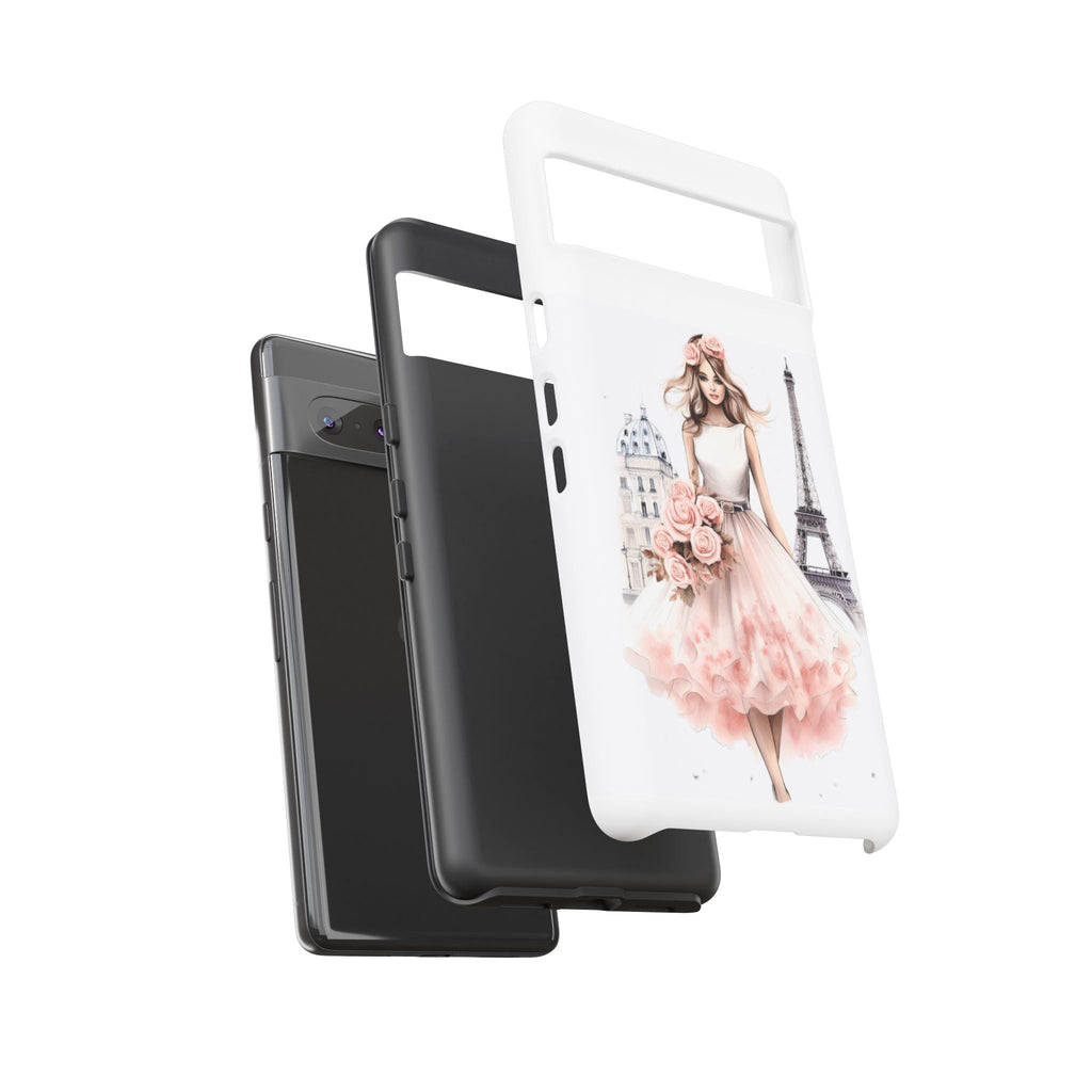 Parisian Ballerina Bouquet phone case | Tough Cases Printify