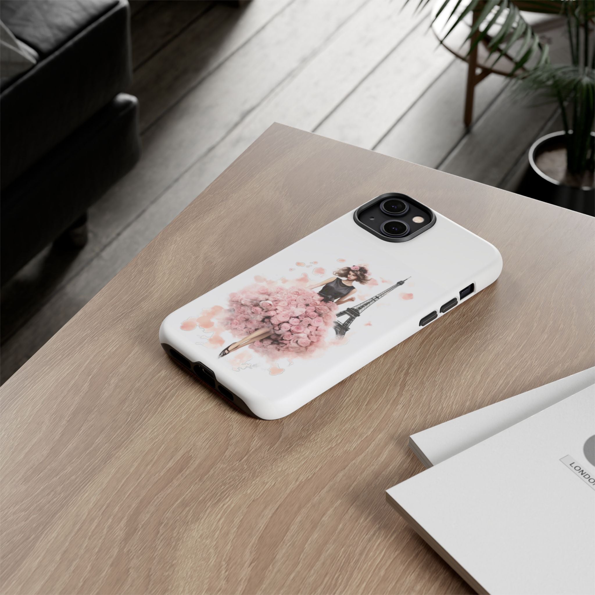 Paris Fashion Girl Phone Case | Tough Case Printify