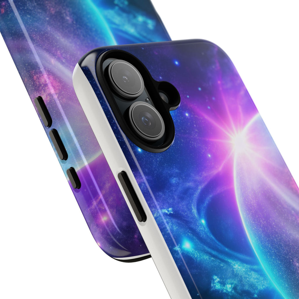 Galaxy Nebula Space Phone Case | Planet Sparkle Tough Case Printify