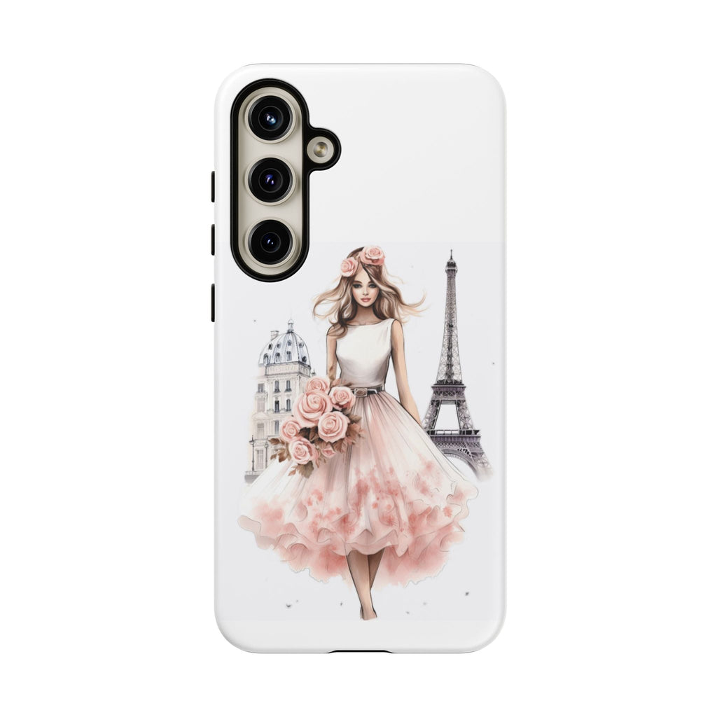 Parisian Ballerina Bouquet phone case | Tough Cases Printify