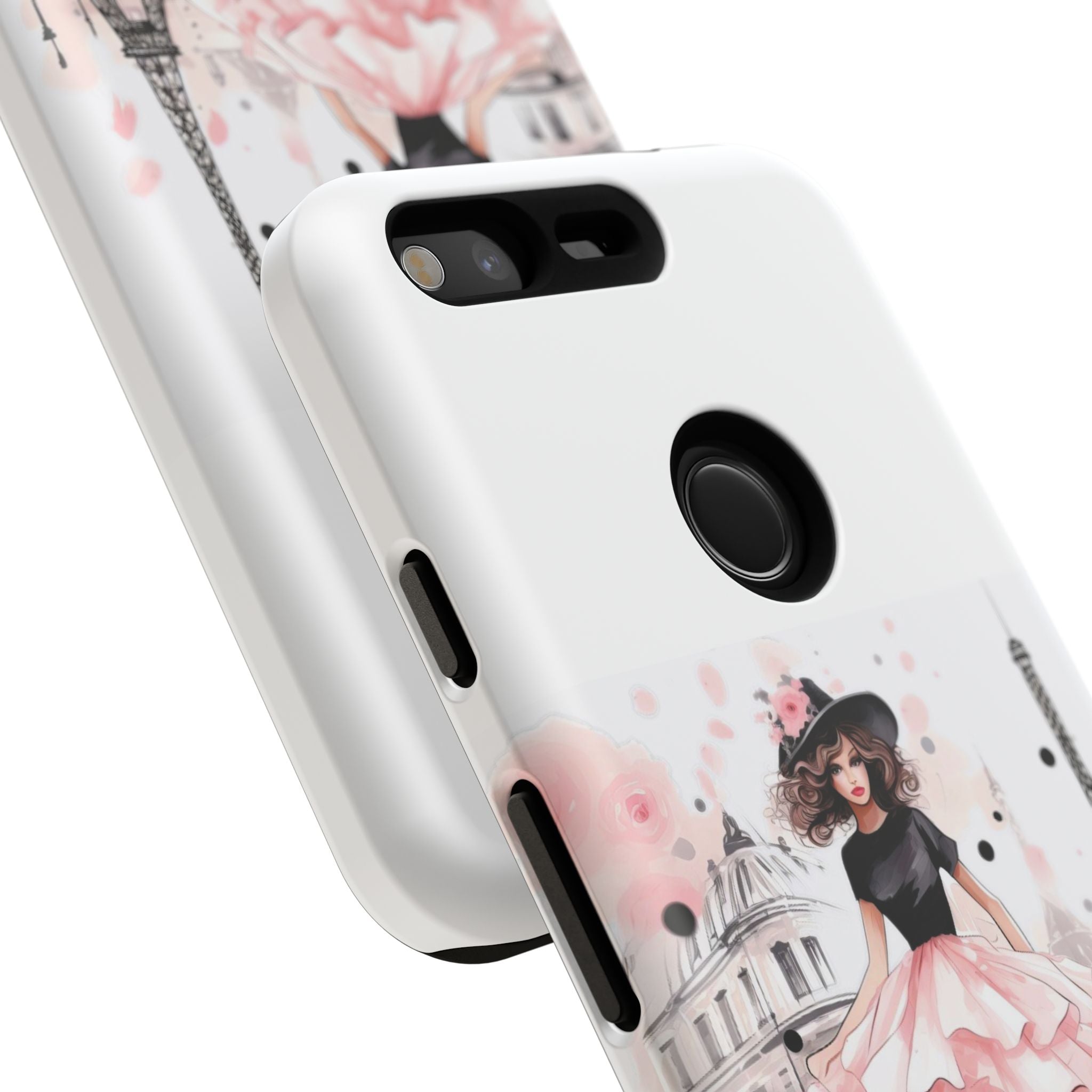 Paris Fashion Illustration Phone Case | Tough Case Printify