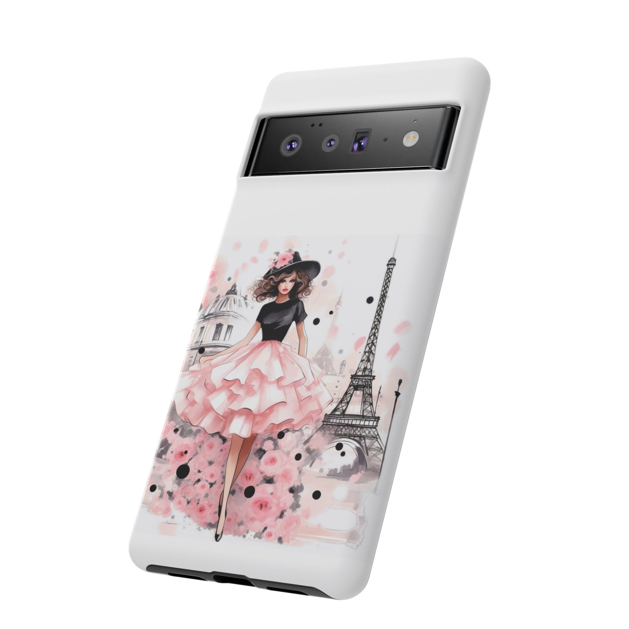 Paris Fashion Illustration Phone Case | Tough Case Printify