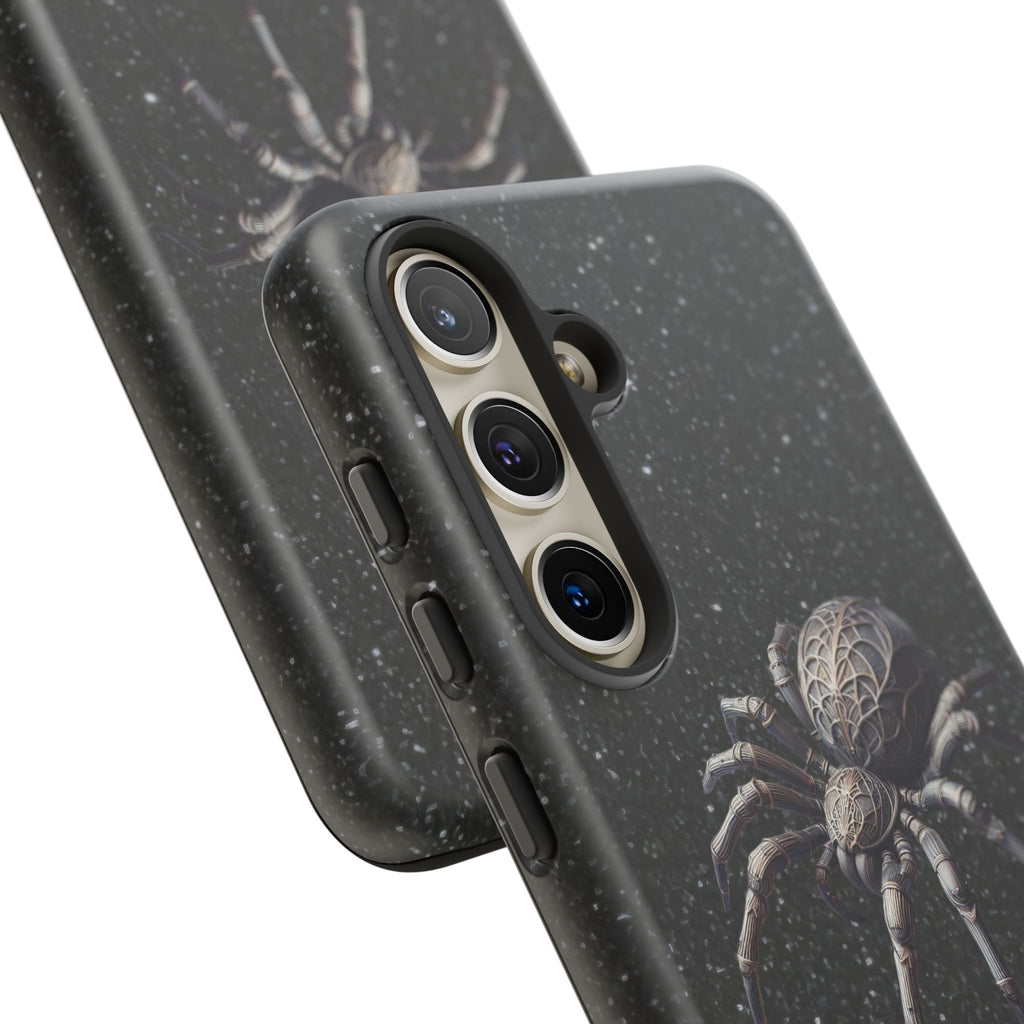 Spider Night Tough Phone Case — Dark Space Tarantula iPhone Cover Printify