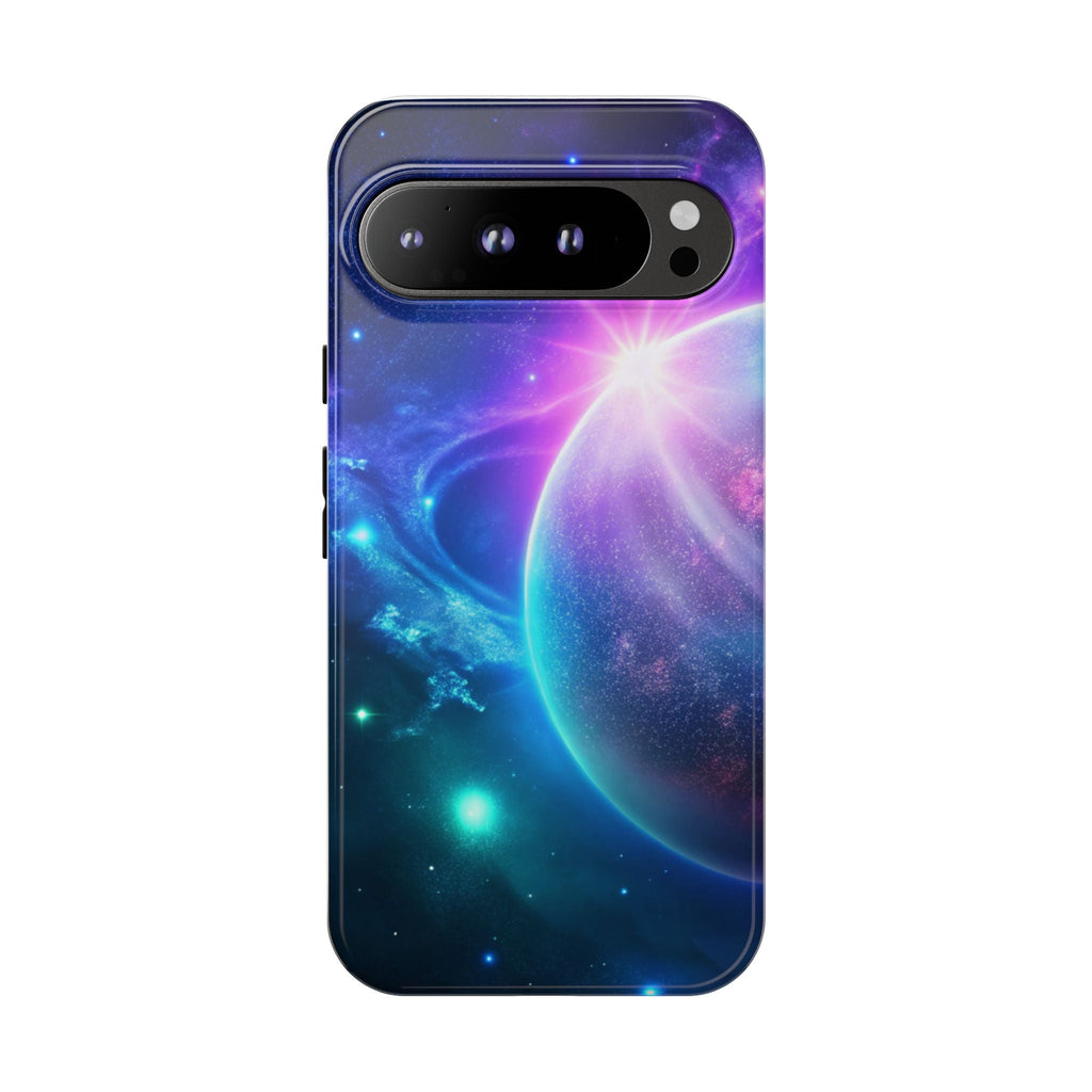 Galaxy Nebula Space Phone Case | Planet Sparkle Tough Case Printify