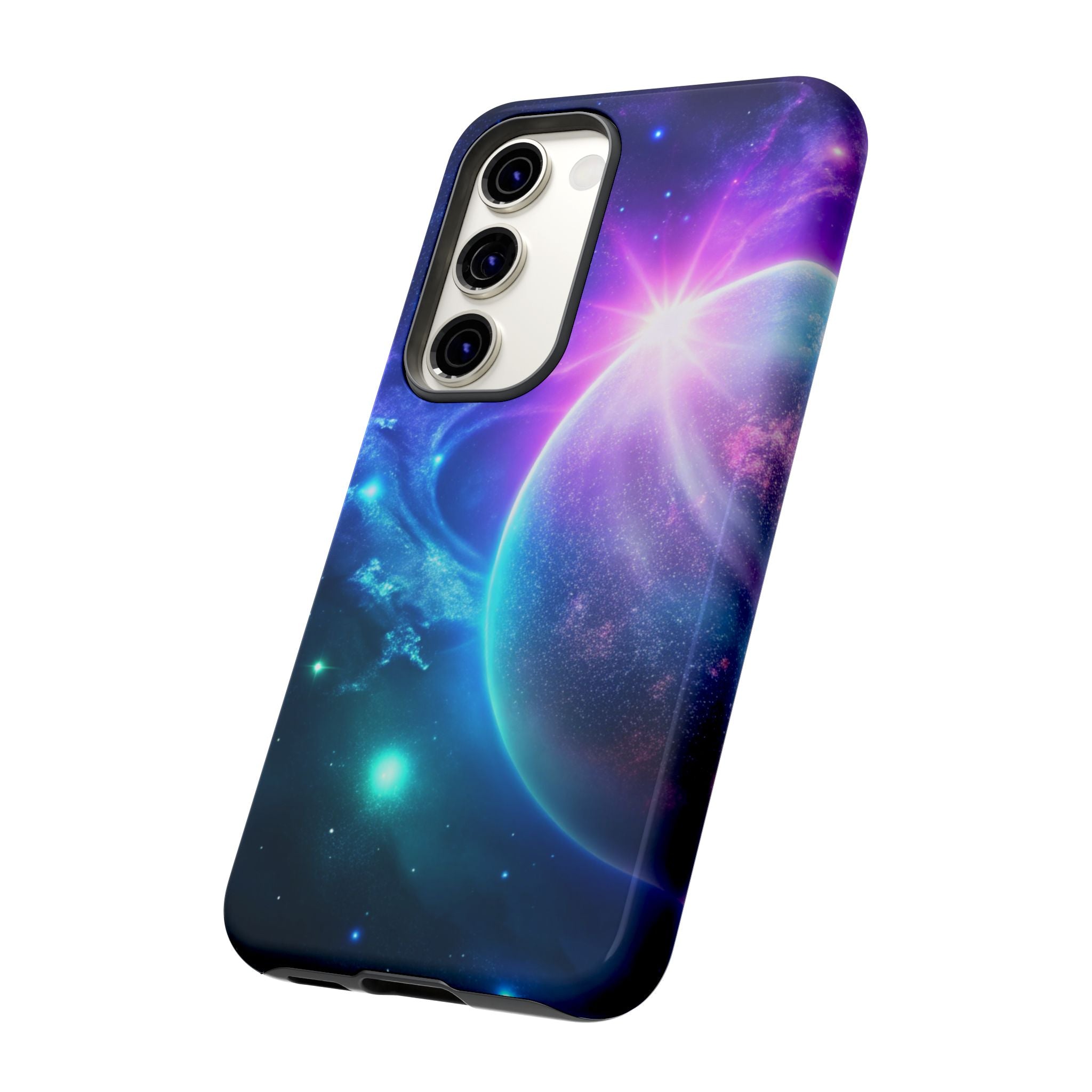 Galaxy Nebula Space Phone Case | Planet Sparkle Tough Case Printify