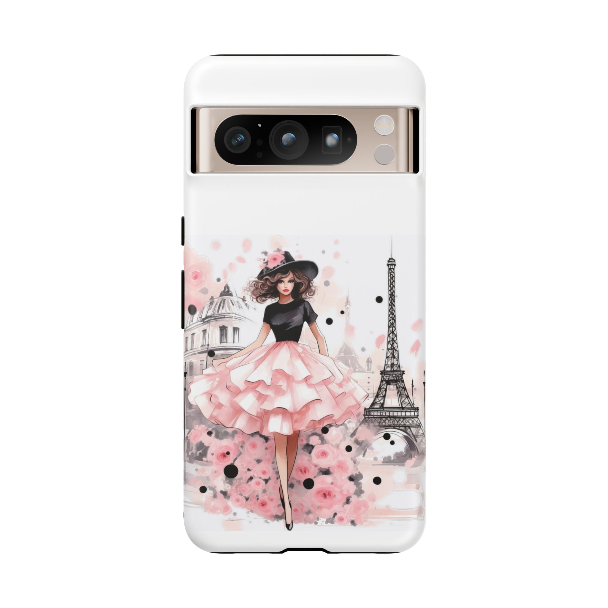 Paris Fashion Illustration Phone Case | Tough Case Printify