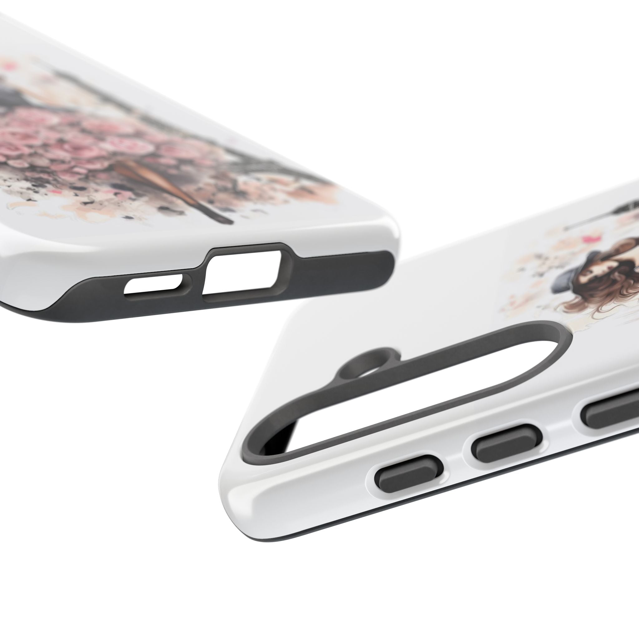 Parisian Rose Dress phone case | iPhone & Samsung slim protective case Printify