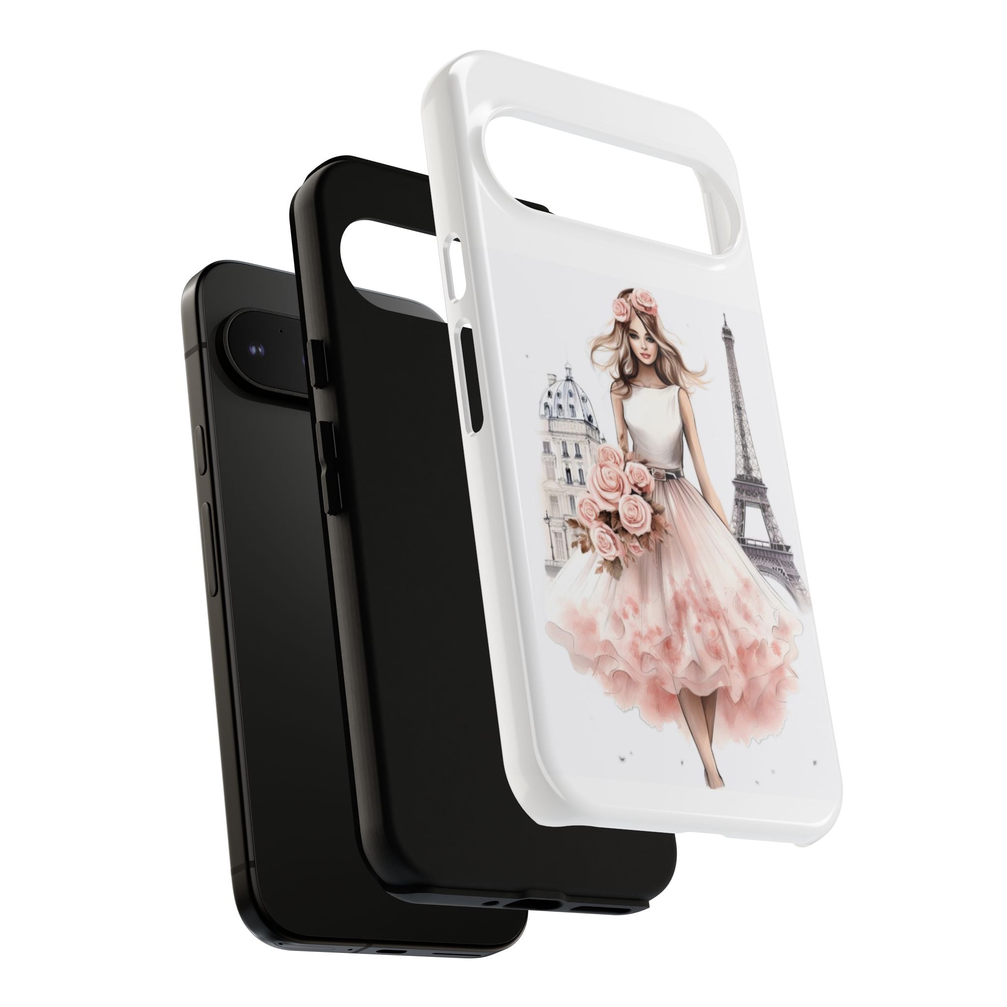 Parisian Ballerina Bouquet phone case | Tough Cases Printify
