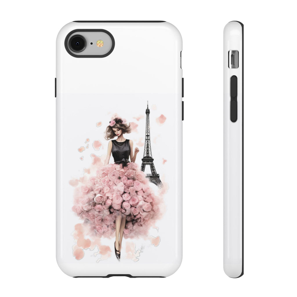 Paris Fashion Girl Phone Case | Tough Case Printify