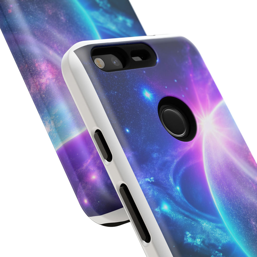 Galaxy Nebula Space Phone Case | Planet Sparkle Tough Case Printify