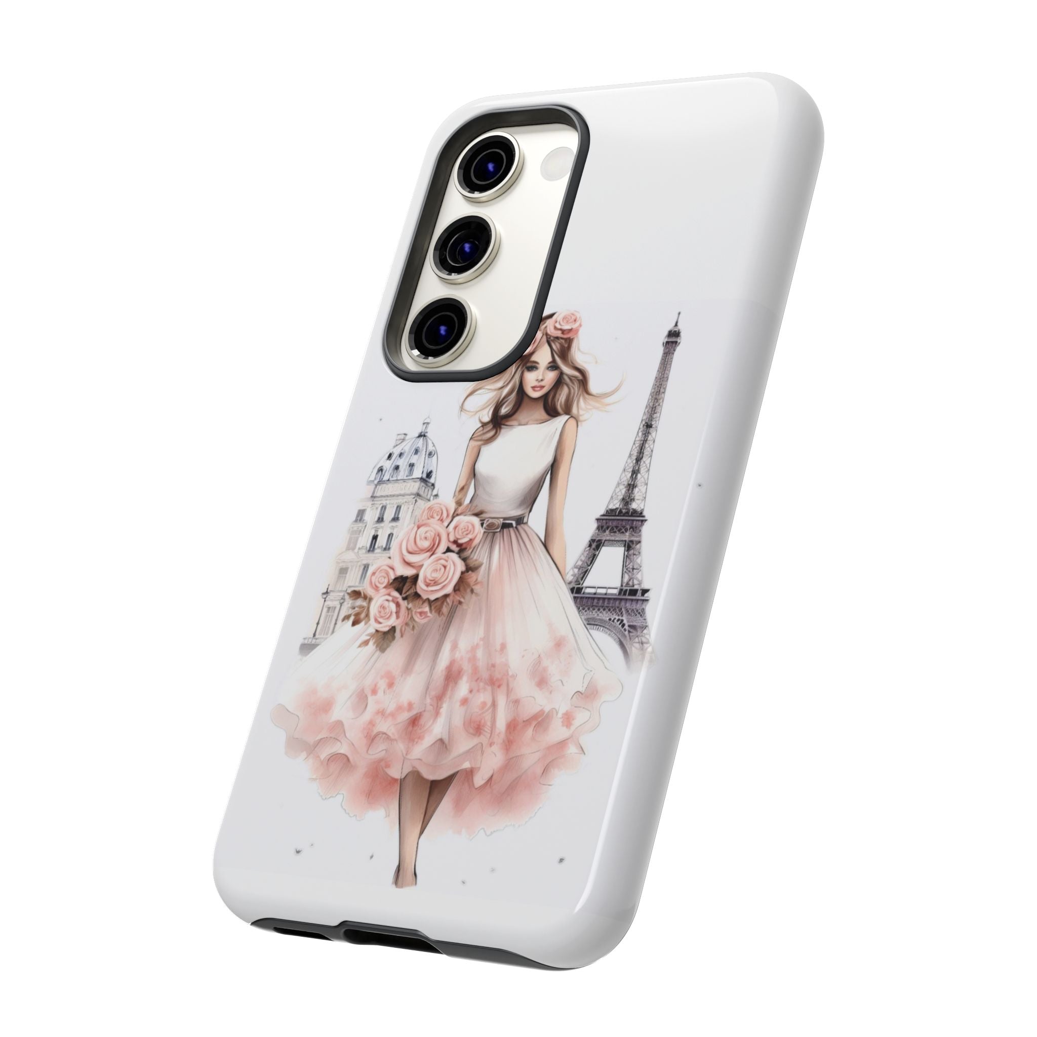 Parisian Ballerina Bouquet phone case | Tough Cases Printify