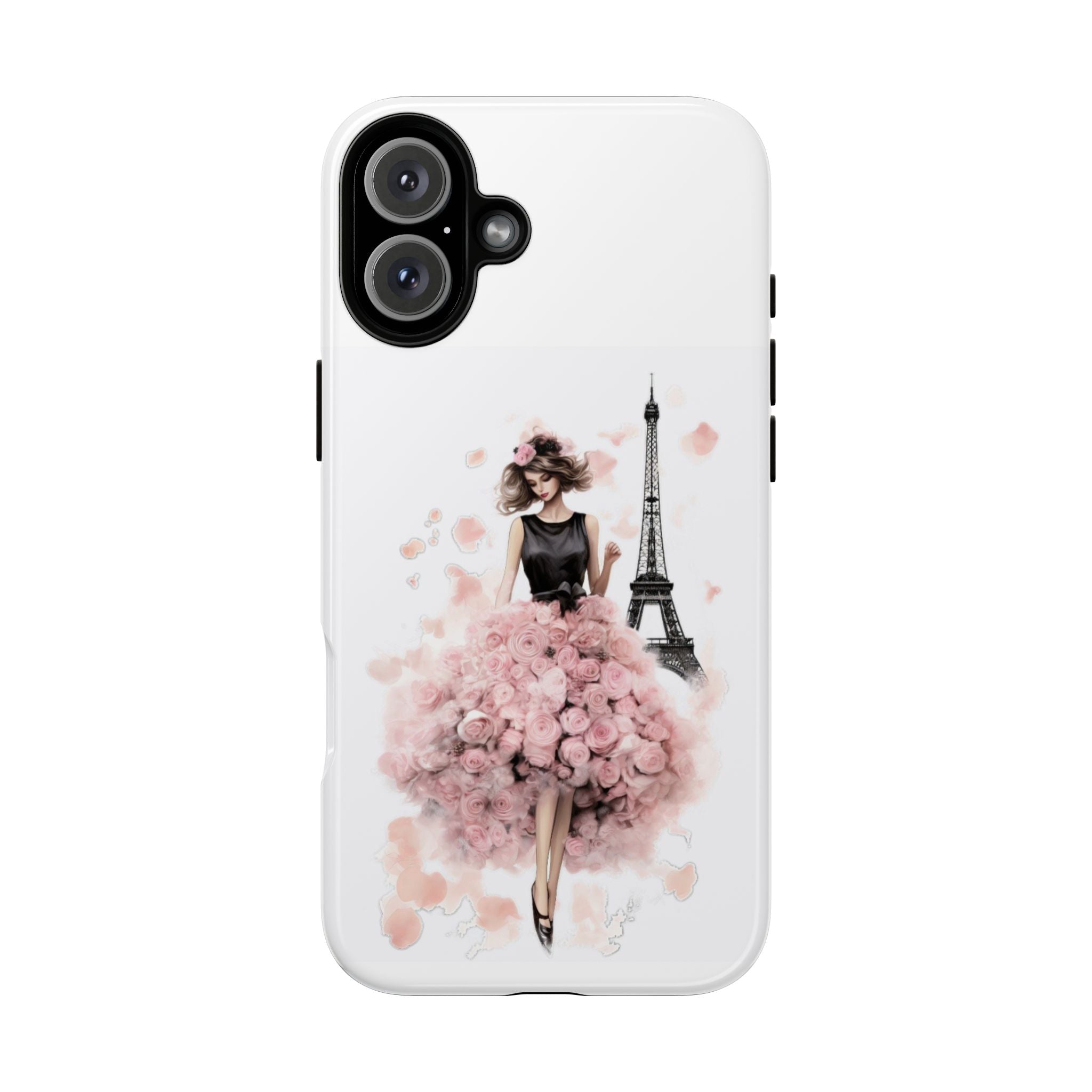 Paris Fashion Girl Phone Case | Tough Case Printify