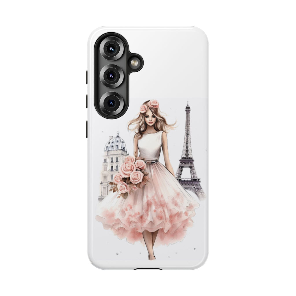 Parisian Ballerina Bouquet phone case | Tough Cases Printify