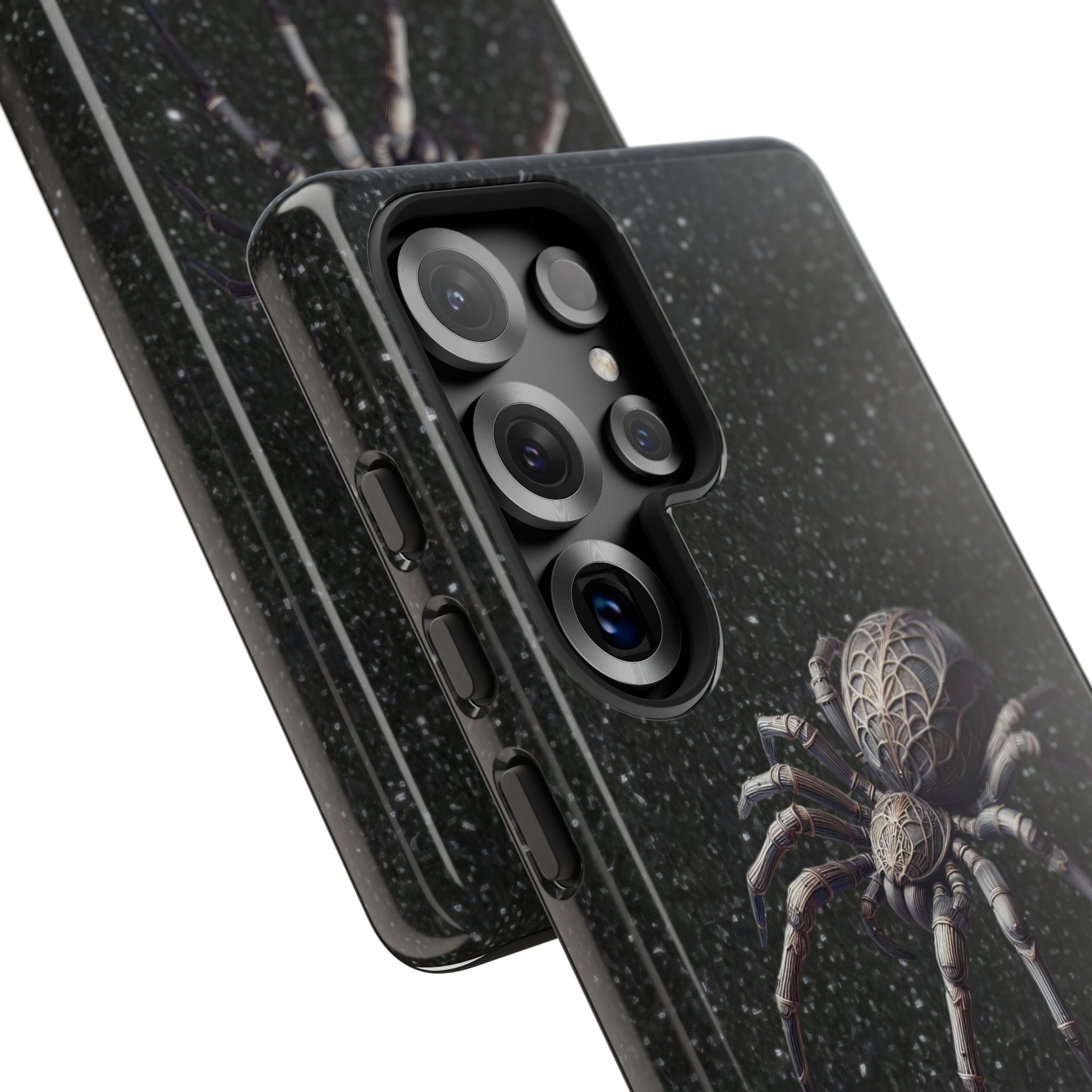 Spider Night Tough Phone Case — Dark Space Tarantula iPhone Cover Printify