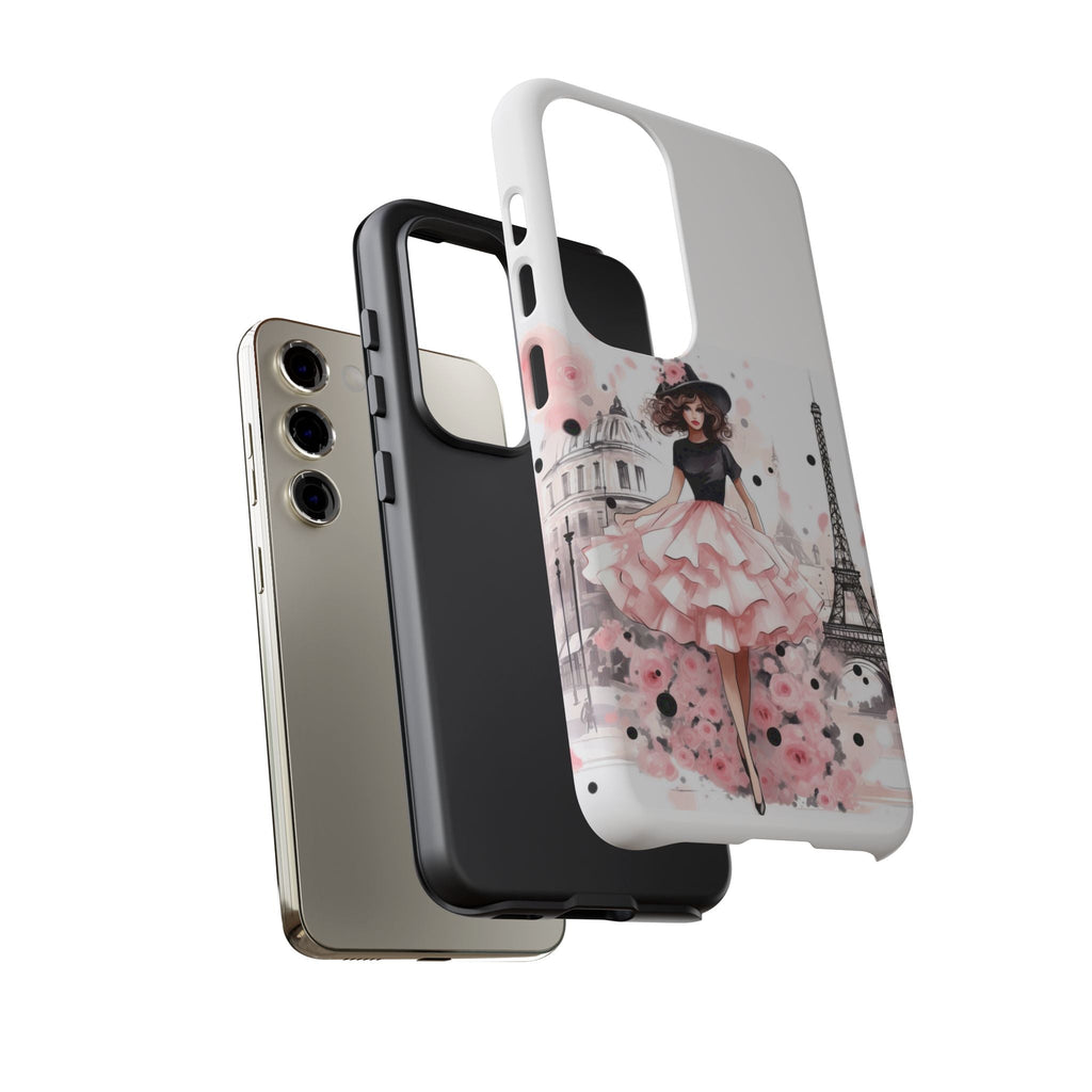Paris Fashion Illustration Phone Case | Tough Case Printify