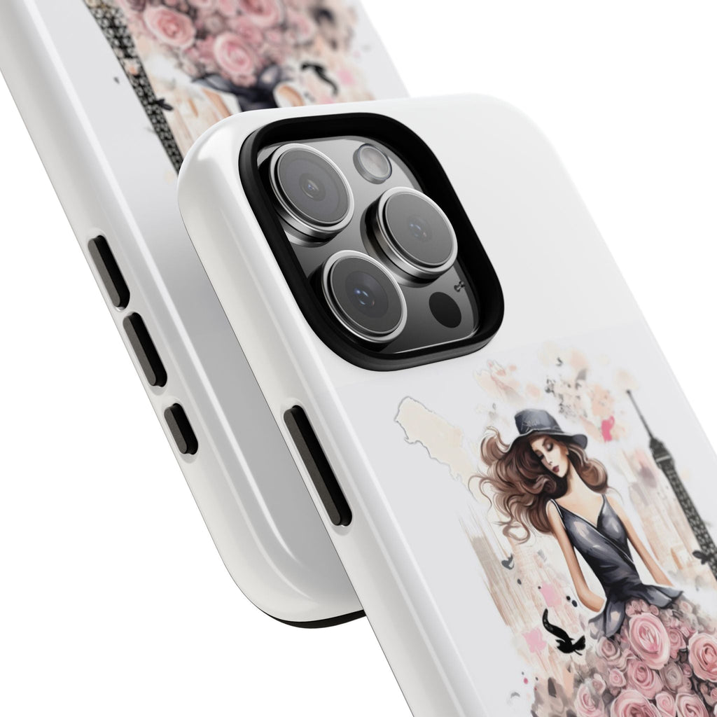Parisian Rose Dress phone case | iPhone & Samsung slim protective case Printify