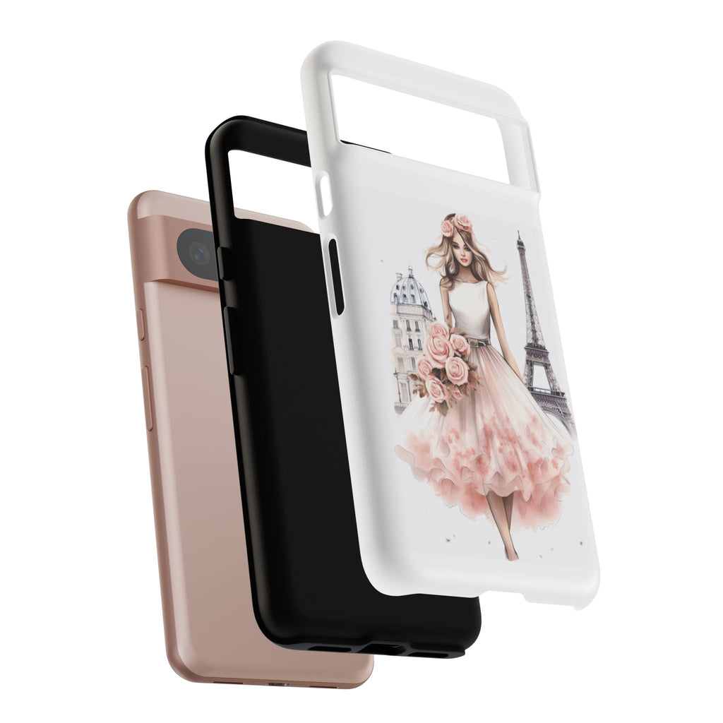 Parisian Ballerina Bouquet phone case | Tough Cases Printify