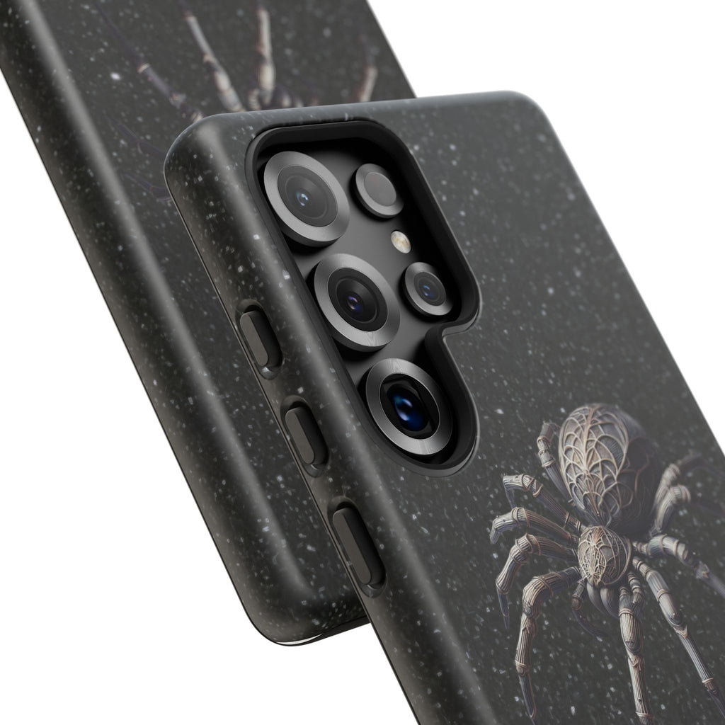 Spider Night Tough Phone Case — Dark Space Tarantula iPhone Cover Printify