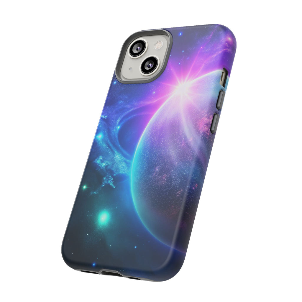 Galaxy Nebula Space Phone Case | Planet Sparkle Tough Case Printify