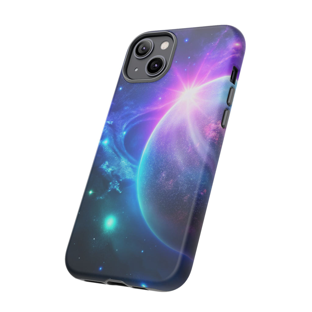 Galaxy Nebula Space Phone Case | Planet Sparkle Tough Case Printify