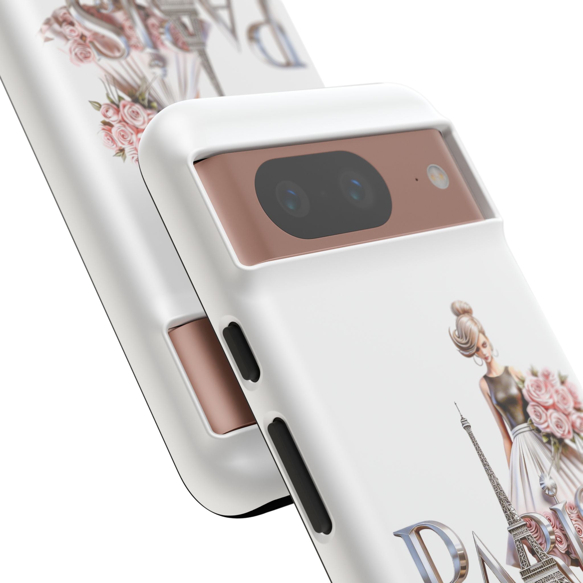Phone Case | Eiffel Tower Floral Fashion Design Printify