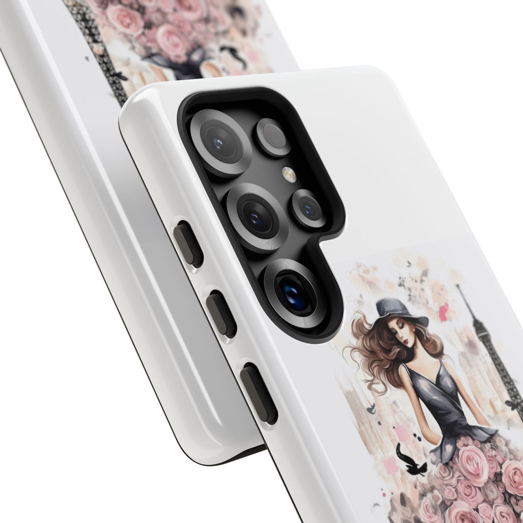 Parisian Rose Dress phone case | iPhone & Samsung slim protective case Printify