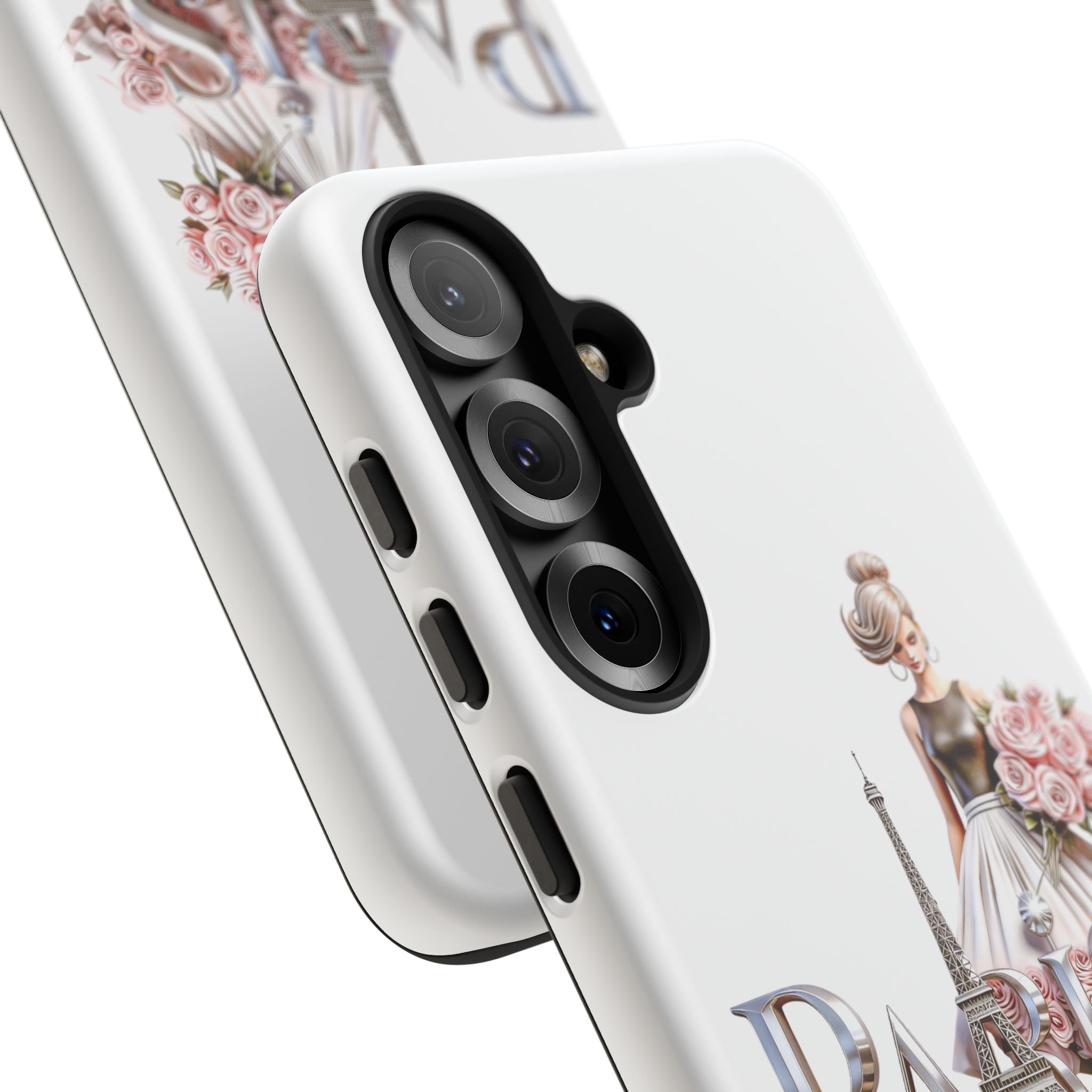 Phone Case | Eiffel Tower Floral Fashion Design Printify