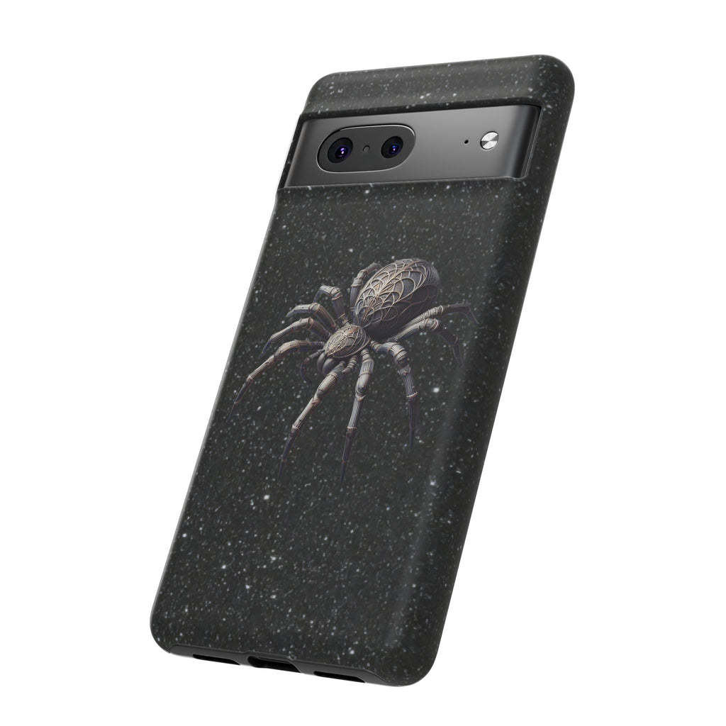 Spider Night Tough Phone Case — Dark Space Tarantula iPhone Cover Printify