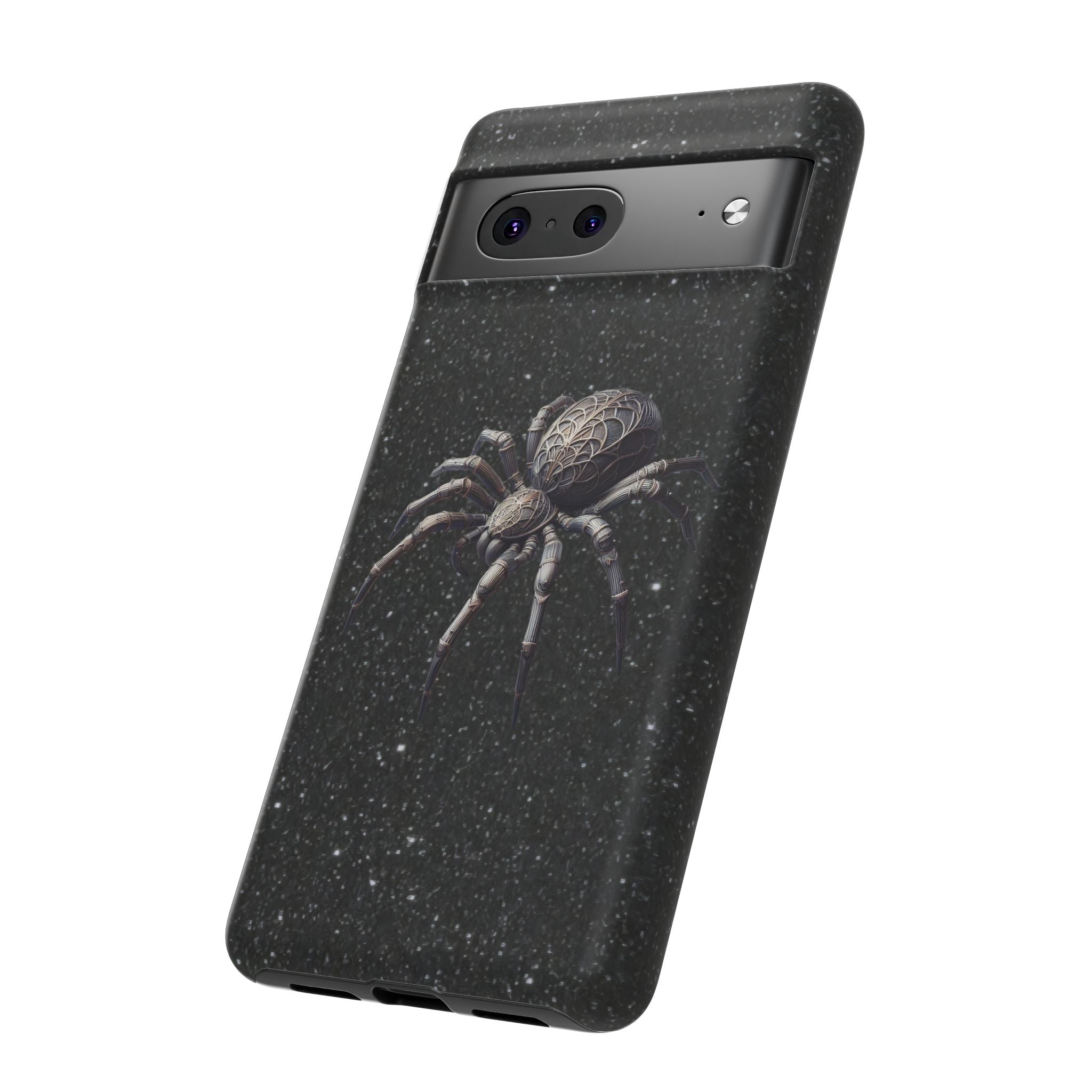 Spider Night Tough Phone Case — Dark Space Tarantula iPhone Cover Printify
