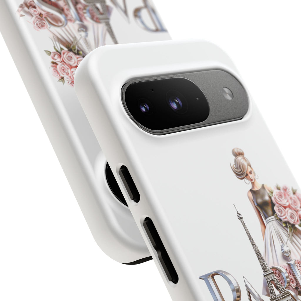 Phone Case | Eiffel Tower Floral Fashion Design Printify