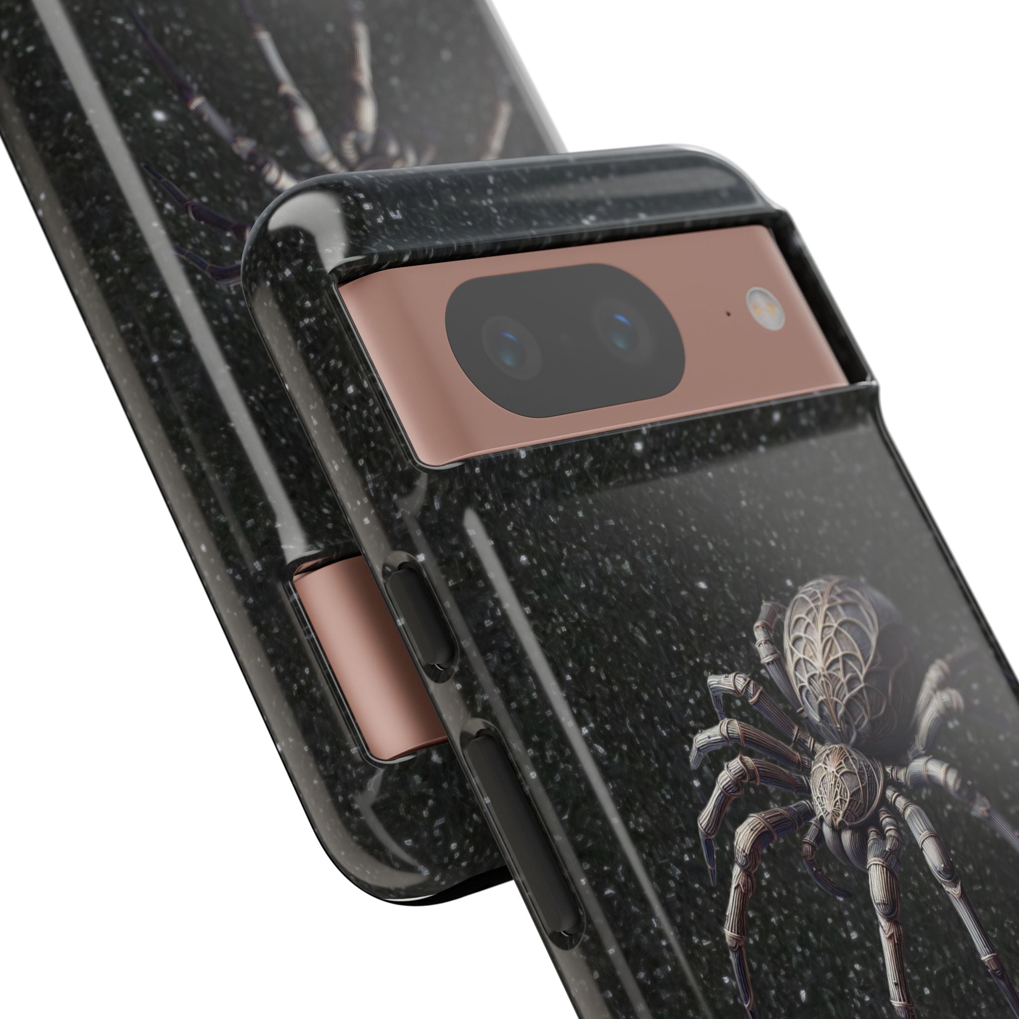 Spider Night Tough Phone Case — Dark Space Tarantula iPhone Cover Printify