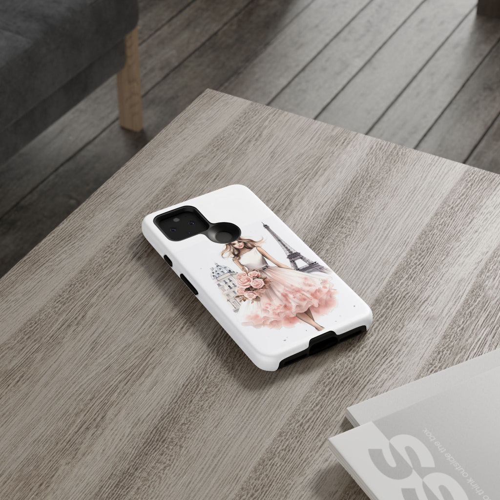 Parisian Ballerina Bouquet phone case | Tough Cases Printify