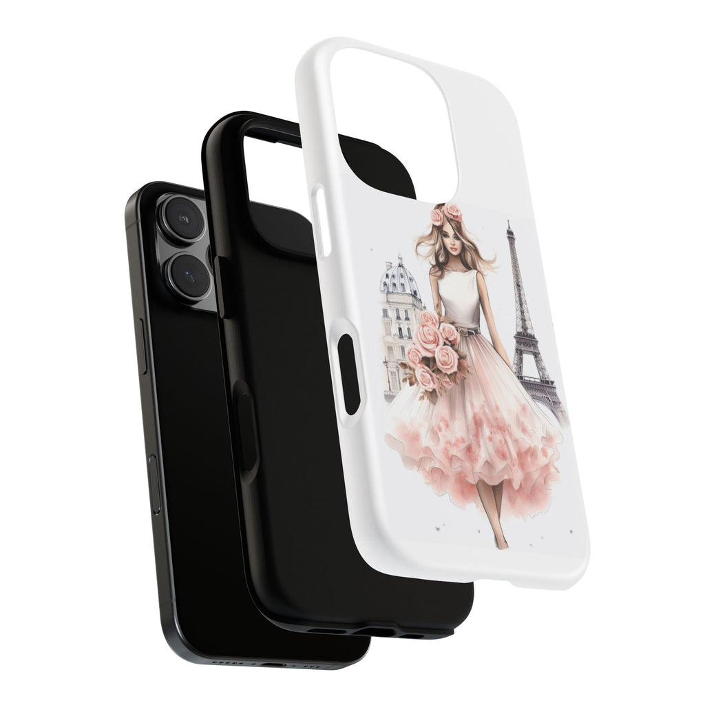 Parisian Ballerina Bouquet phone case | Tough Cases Printify