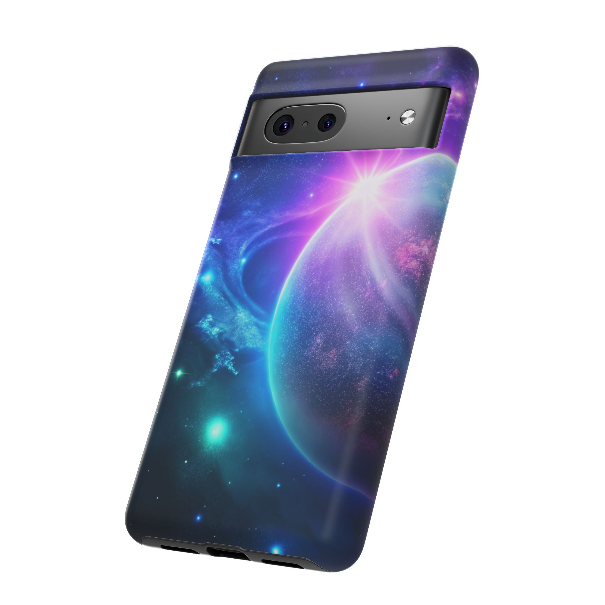 Galaxy Nebula Space Phone Case | Planet Sparkle Tough Case Printify
