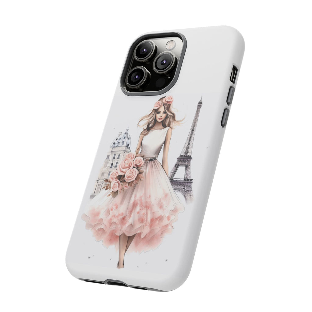 Parisian Ballerina Bouquet phone case | Tough Cases Printify
